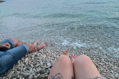 Vela Draga Beach, Okrug Gornji