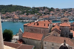 View of Trogir from St. Lawrence's Cathedral in Trogir