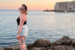 Hayley in Dubrovnik