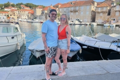 The Bourques Abroad on Brac Island