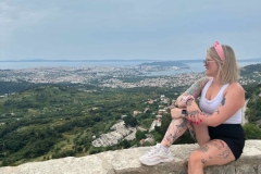 Hayley at Klis Fortress