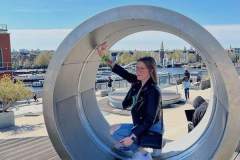 Hayley at NEMO science museum