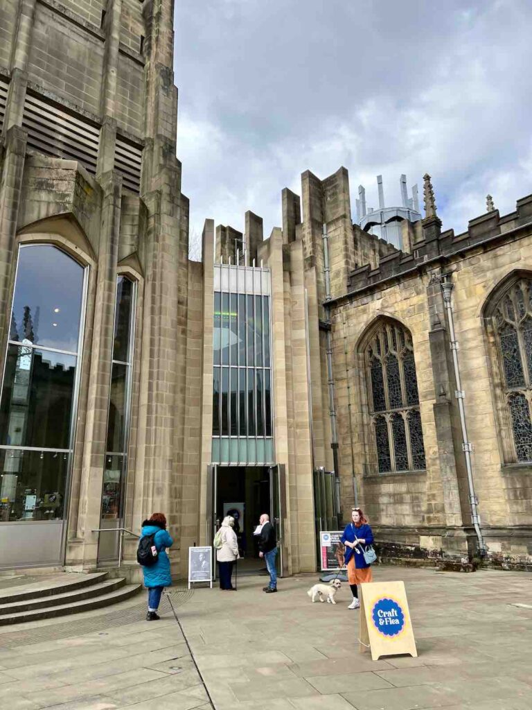 Sheffield Cathedral, host of the Craft & Flea Market