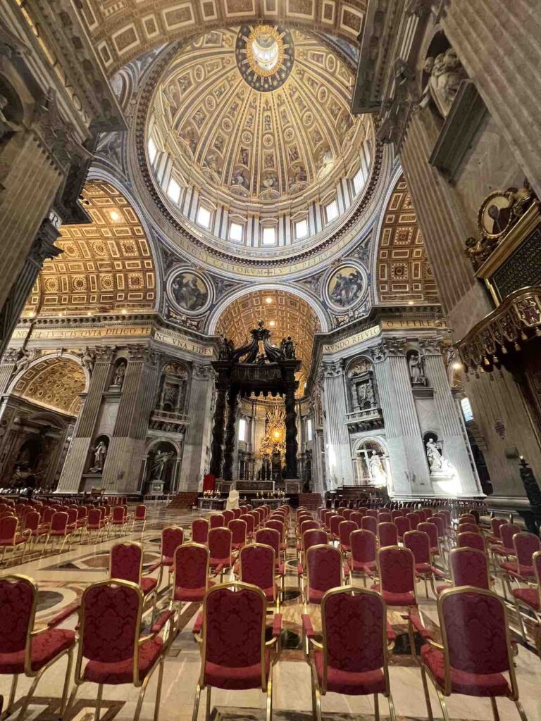 The incredible interior of St. Paul's Basilica