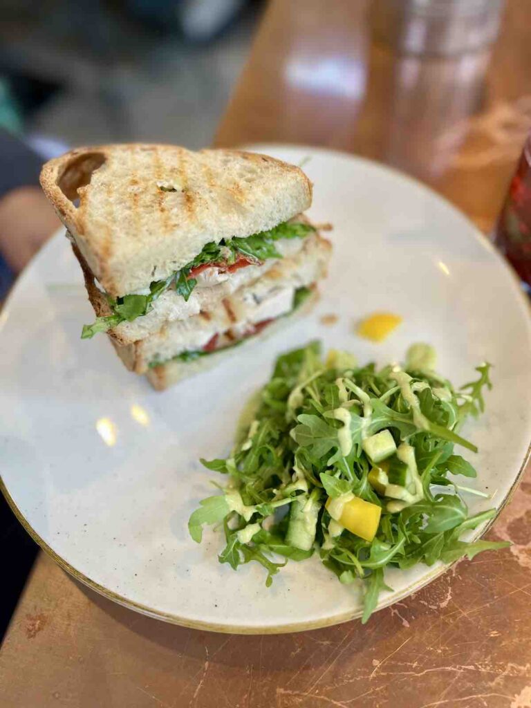 Tarragon Chicken Sandwich @ Hopper 