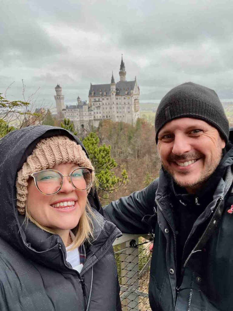 Trevor & Hayley at Neuschwanstein Castle