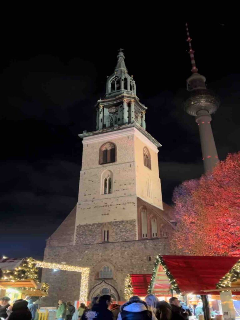 Alexanderplatz Christmas Market: TV Tower