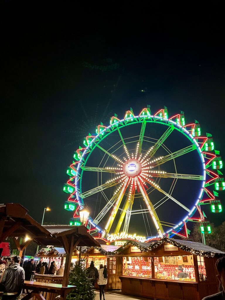 The Ferris Wheel at the Alexanderplatz Christmas Market